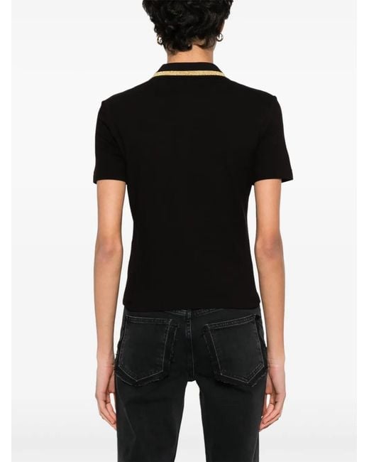 Versace Jeans Couture Black Versace Jeans T-Shirts And Polos