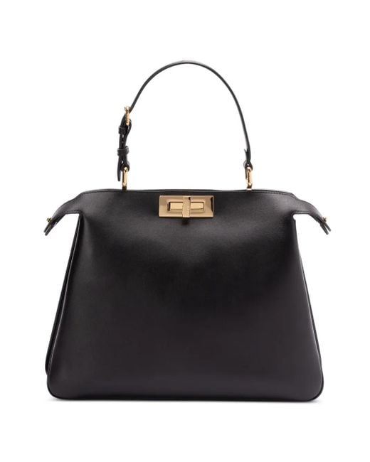 Fendi Peekaboo Shopper in het Black