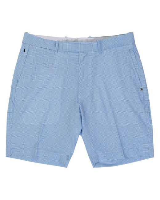 RLX Ralph Lauren Blue Cypress Tailored Shorts for men