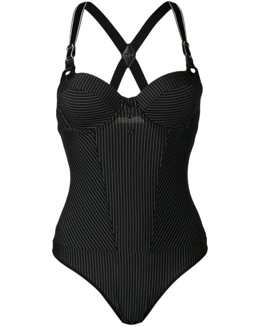 Marlies Dekkers Black Gloria Balcony Body Thong