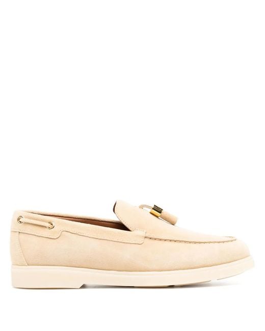 Giuseppe Zanotti Natural The Maui Tassels Slip-On Loafers