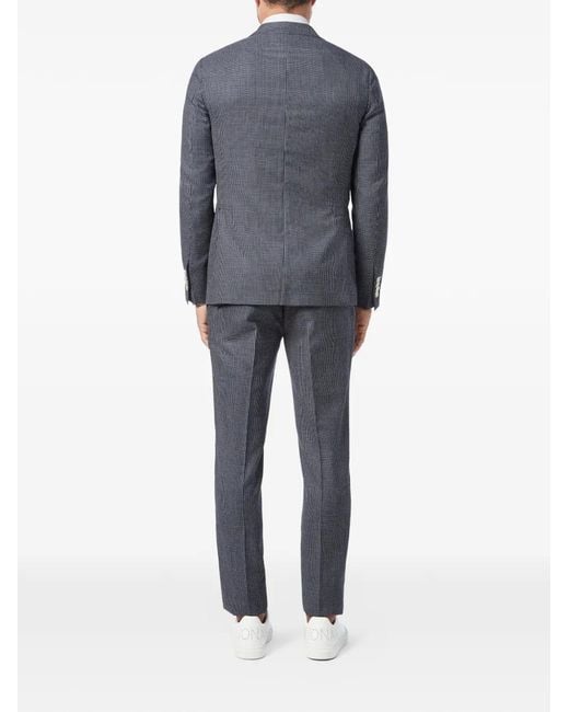 Billionaire Blue Blazer Double B À Motif Monogrammé for men