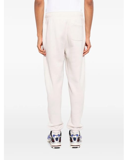 Melt White Graphic-Print Track Pants for men