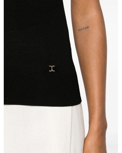Chloé Black Wool Top