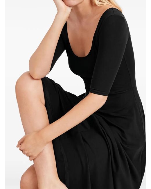 MARCELLA Black Innogen Midi Dress