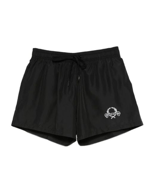 Short À Logo Imprimé Moschino pour homme en coloris Black