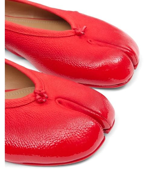 Maison Margiela Red Tabi New Ballerina