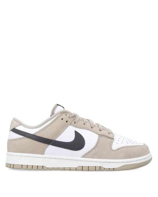 Nike White Dunk Low Sneakers
