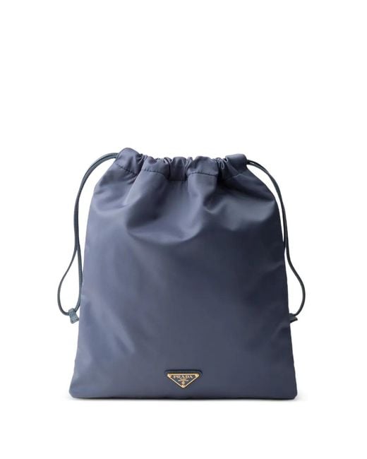Prada Blue Wish Re-Nylon Pouch