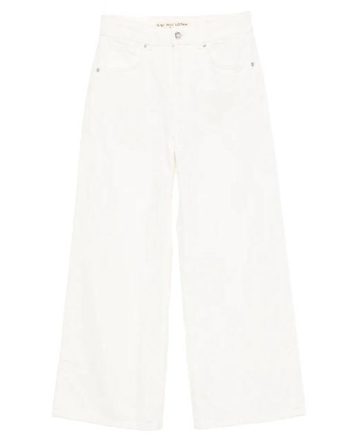 Nili Lotan White Marlene Jeans