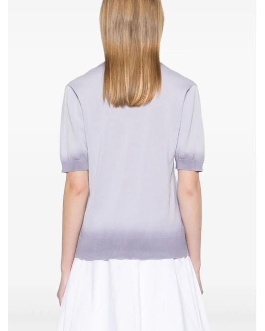 Fabiana Filippi グラデーション トップ Purple