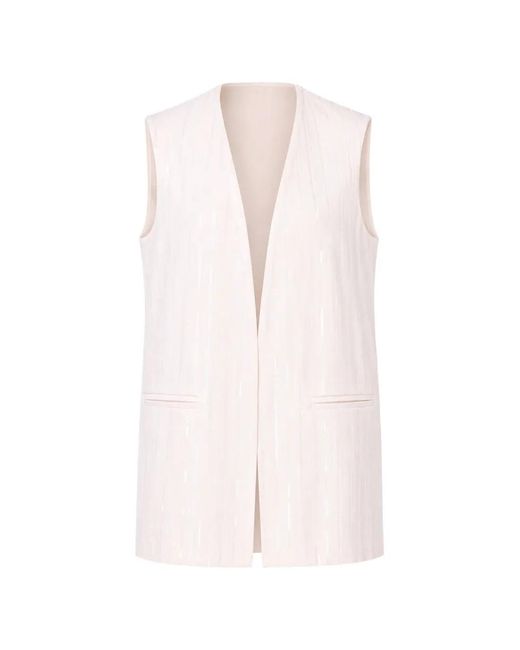 MEIMEIJ Pink V-Neck Gilet