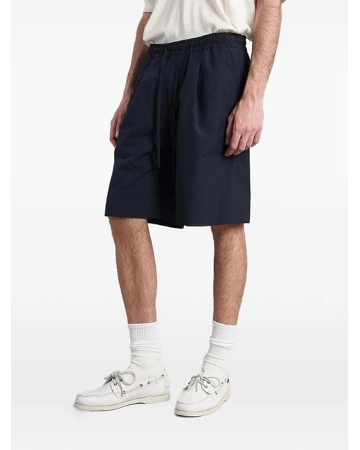 Grayed Blue Short Davis À Lien De Resserrage for men