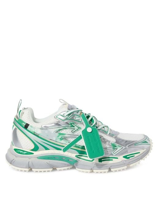 Off-White c/o Virgil Abloh Green Be Right Back Sneakers for men