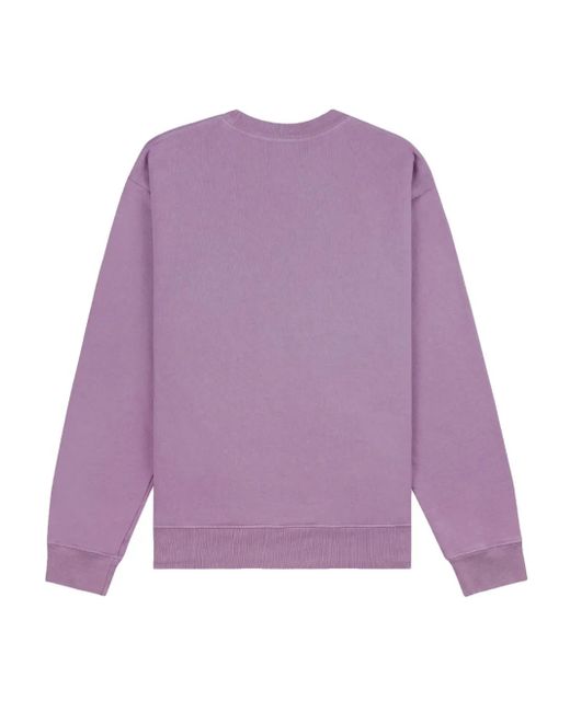 Sporty & Rich Purple Usa Wellness Club Crew-Neck Sweatshirt
