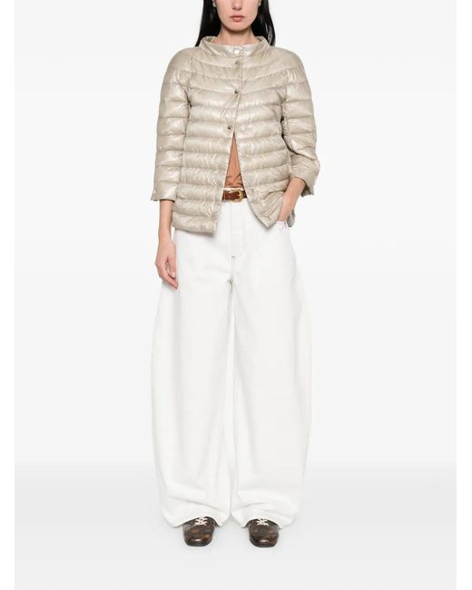 Herno Natural Quilted Jacket