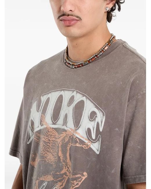 Nike Gray Max90 Graphic T-Shirt for men