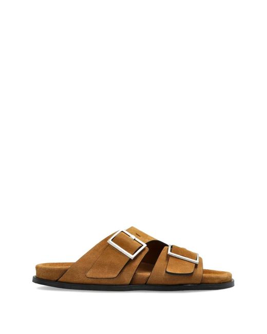 Alohas Brown Sandales Alba À Boucle