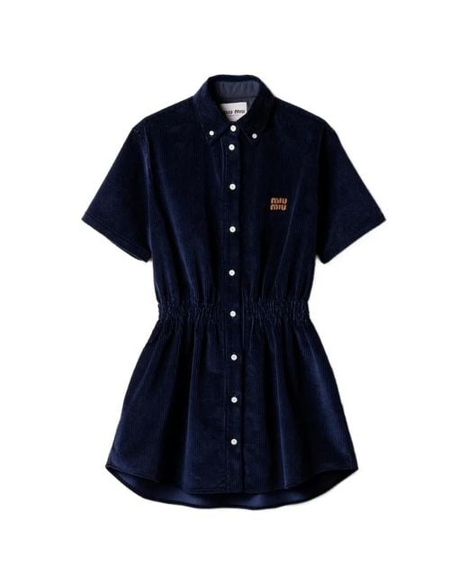 Miu Miu Blue Dress