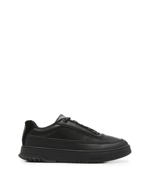 Blauer Sneakers Mit Logo-Patch in Black für Herren