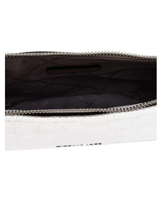 MICHAEL Michael Kors White Medium Empire Shoulder Bag