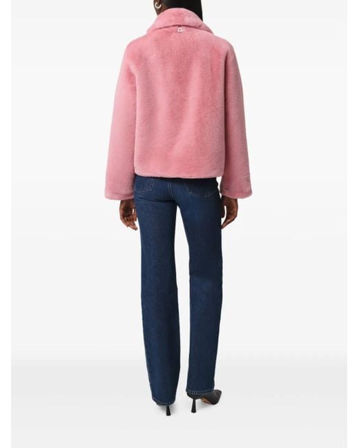Apparis Pink Elis Collared Jacket