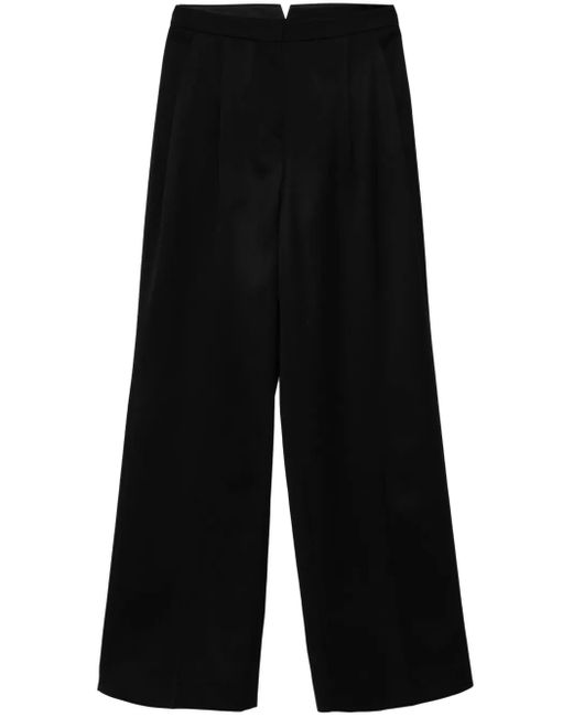 Givenchy Black Wide-Leg Trousers