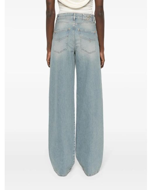 Blumarine Blue Denim Boyfriend Jeans