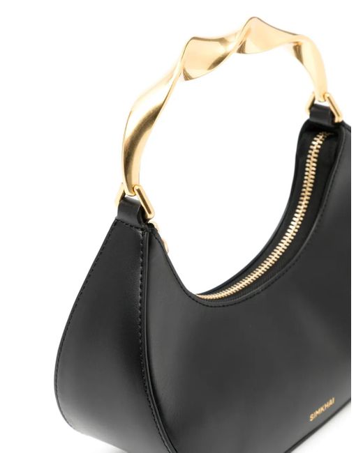Jonathan Simkhai Black Nixi Leather Tote Bag