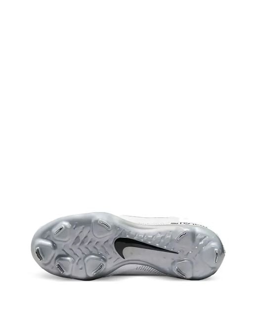 Nike Gray Hyperdiamond 4 Pro Softball Cleats