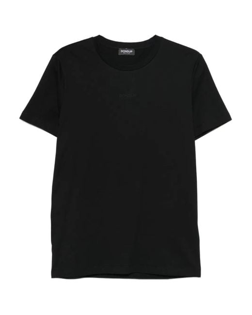 T-Shirt Con Logo di Dondup in Black da Uomo