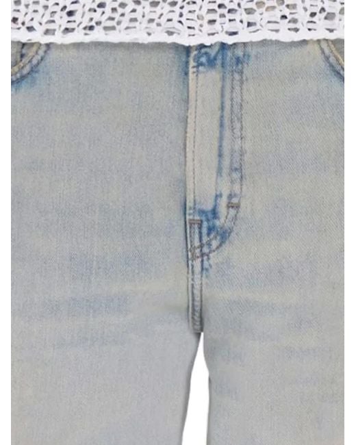 Haikure Gray Jean Korea À Coupe Ample
