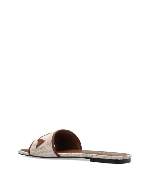 Furla White Logo Sliders