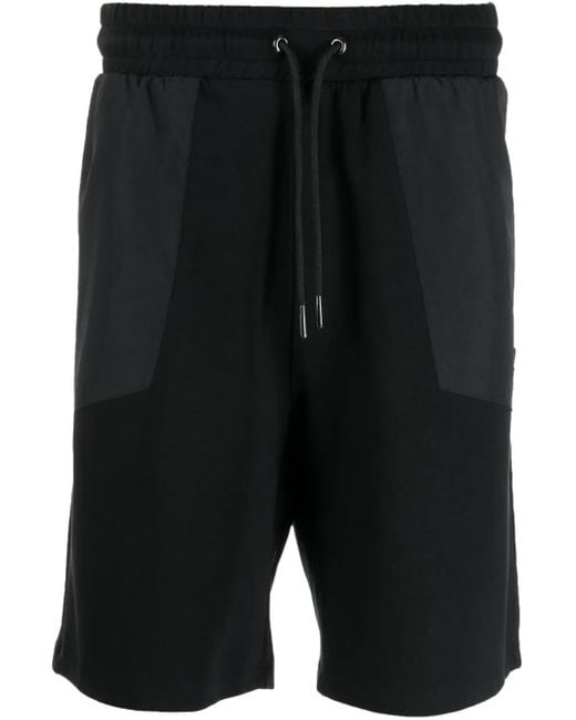 HUGO Black Dolter Drawstring Shorts for men