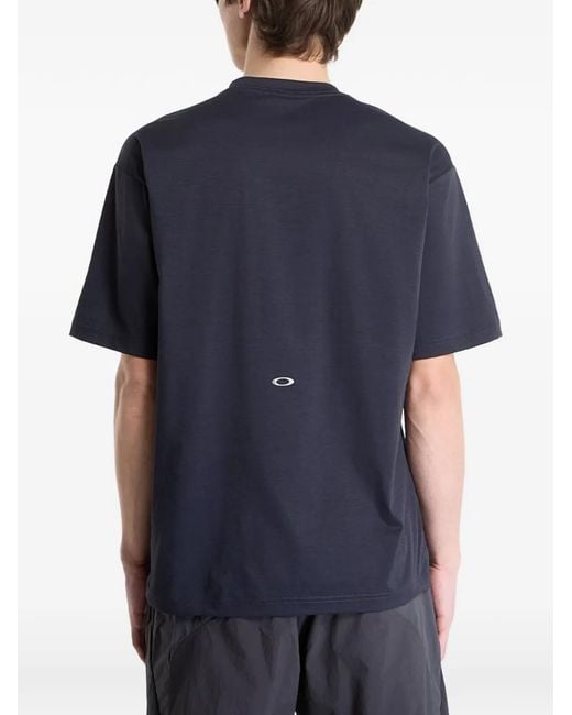 Oakley Blue Fgl Scratch Tee 6.0 Chest-Pocket T-Shirt for men