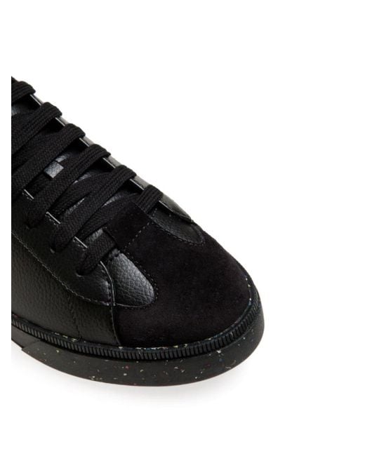 Bally Black Lace-up Leather Sneakers for men