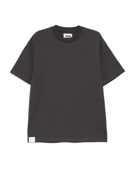 T-Shirt A Maniche Corte di Izzue in Black da Uomo