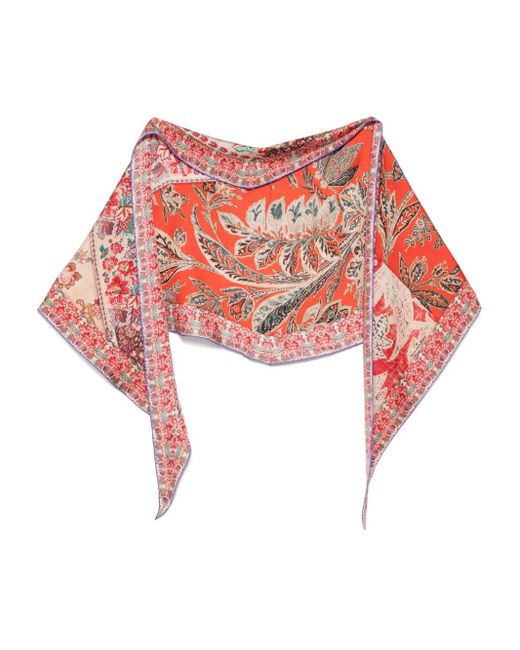 Pierre Louis Mascia Aloeuw スカーフ Red