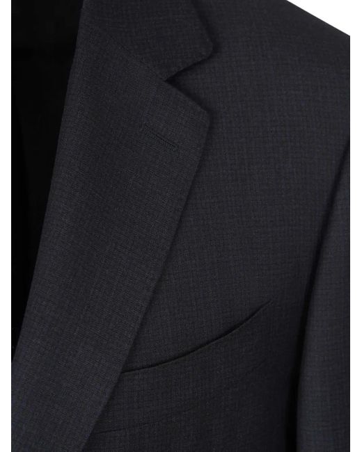 Canali Blue Check-Pattern Suit for men
