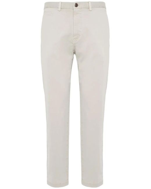 Pantalones de algodón Boggi de hombre de color Gray
