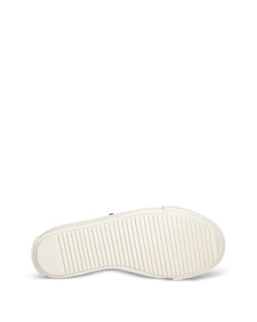 Rick Owens Black Lace-Up Zip-Fastening Sneakers for men