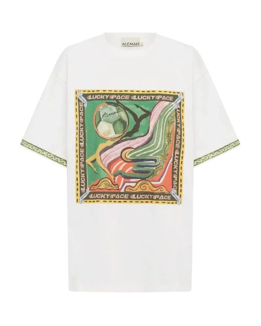 T-Shirt À Imprimé Graphique ALÉMAIS en coloris Gray