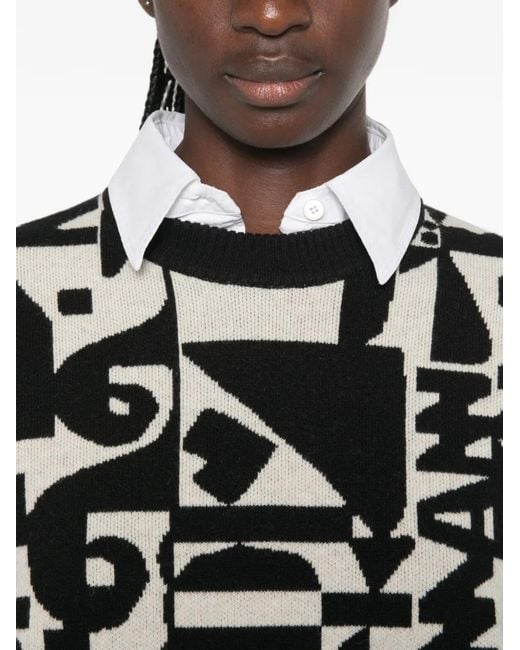 Zimmermann Black Valaint Wool Sweater