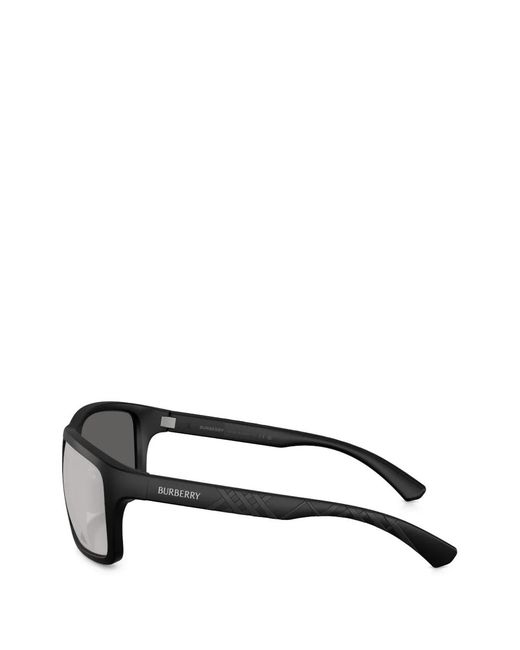 Burberry Black Rectangular-Frame Sunglasses for men