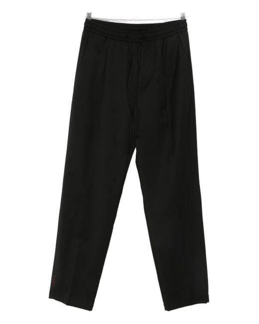 メンズ Amaranto ドローストリング パンツ Black