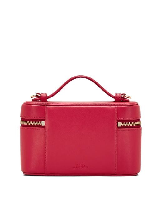 Marc Jacobs Pink Logo Zip-Bag