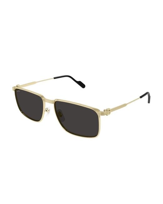 Cartier Black Square Sunglasses