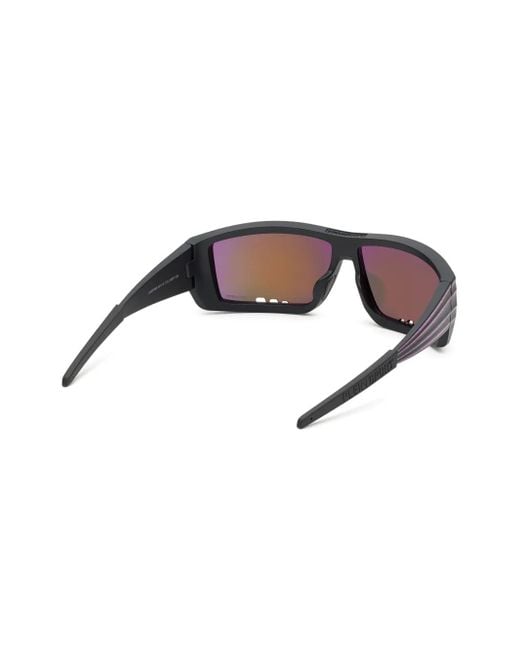 Philipp Plein Pink Fierless Rectangle-Frame Sunglasses for men