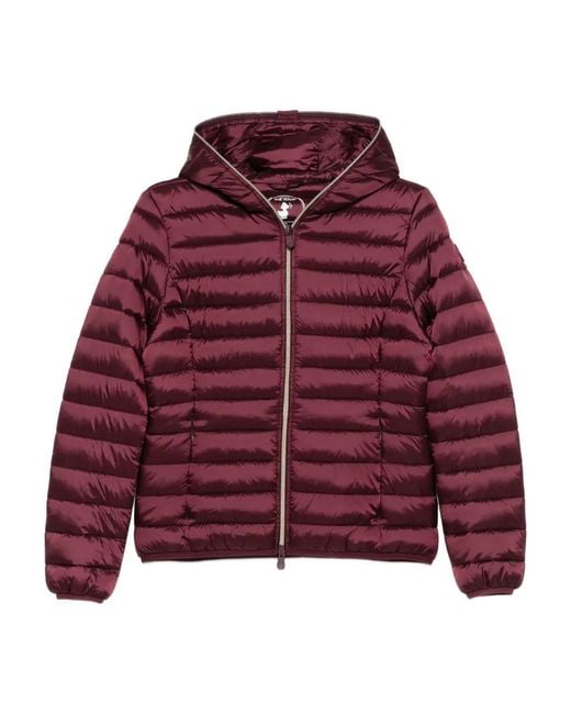 Save The Duck Red Zip-Fastening Jacket
