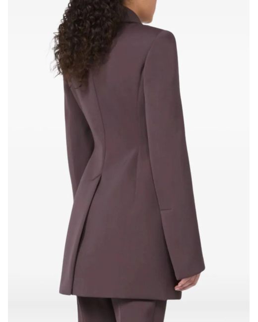 Sportmax Purple Bacio Wool Jacket